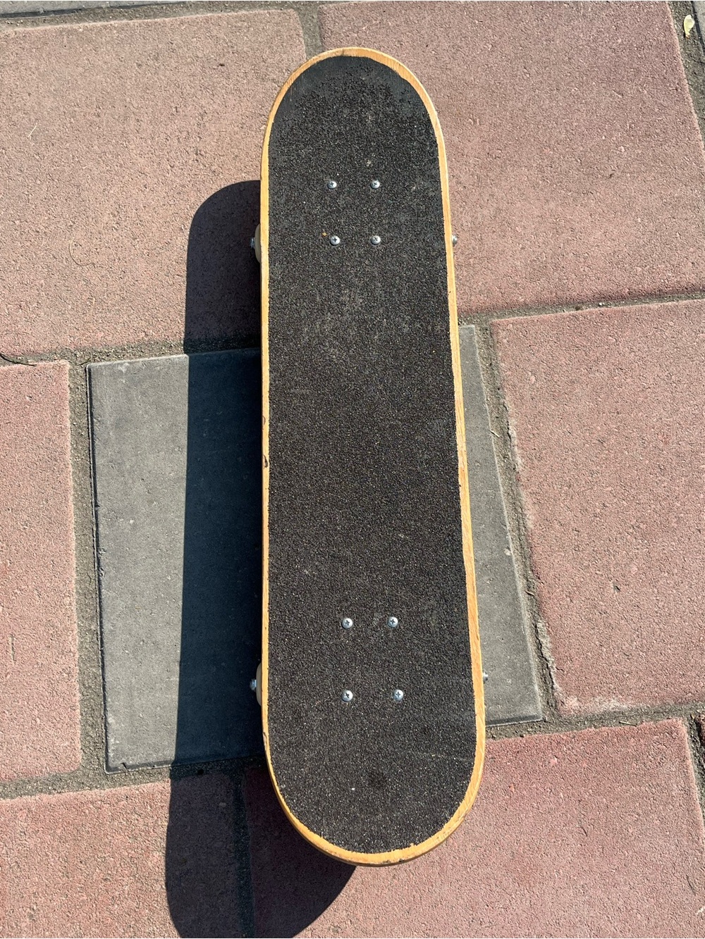 Classic Black Grip Skateboard - 1990’s